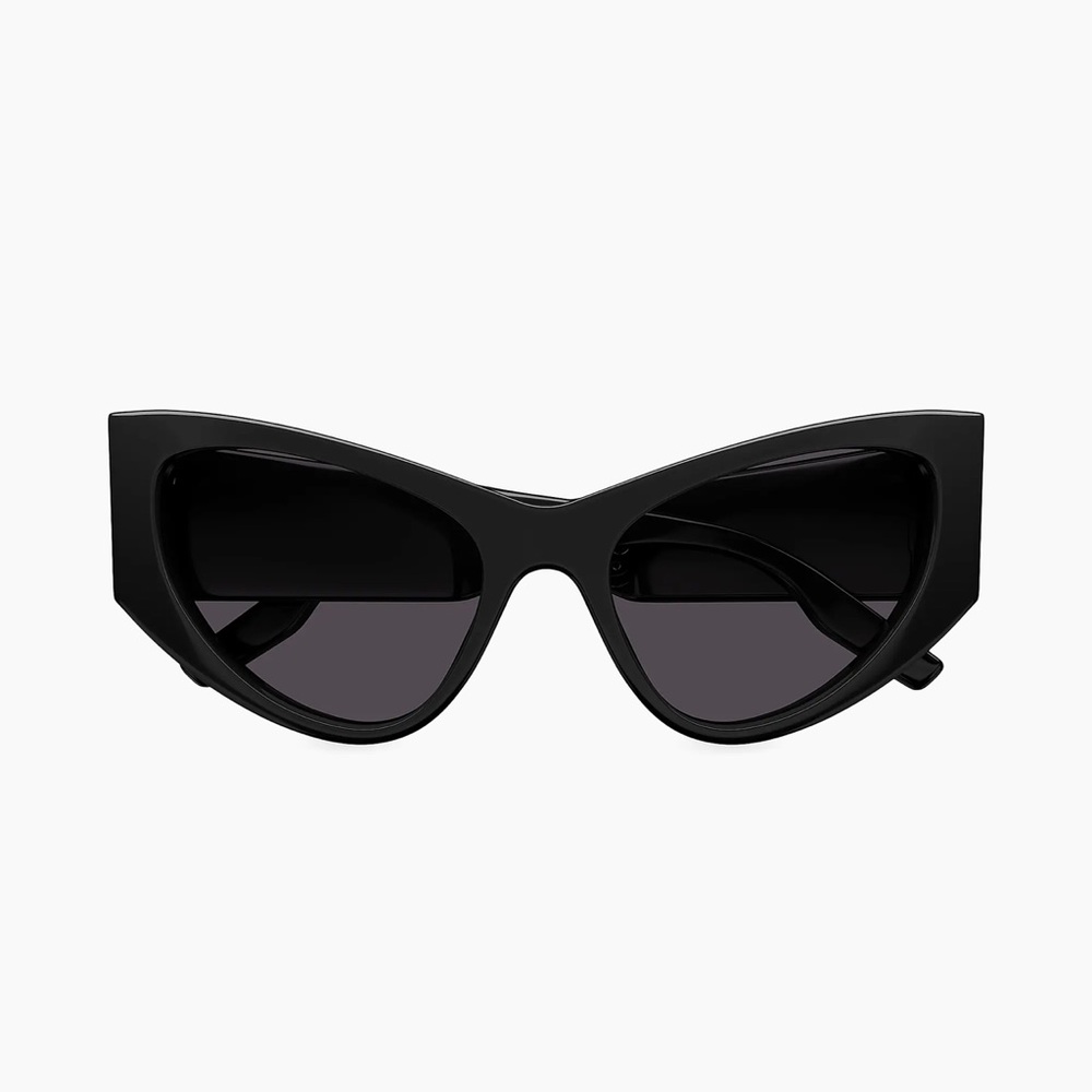 Balenciaga Sleek Black Sunglasses - Picture 8 of 10